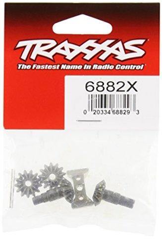 Traxxas 6882X Gear set differential (output gears (2) spider gears (2) spider gear shaft carrier support) - Excel RC