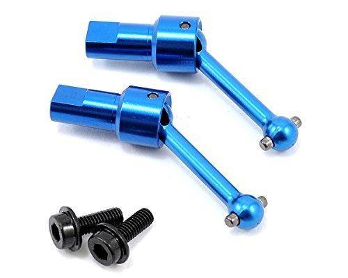 Traxxas 7550R Driveshaft assembly frontrear 6061-T6 aluminum (blue-anodized) (2) - Excel RC