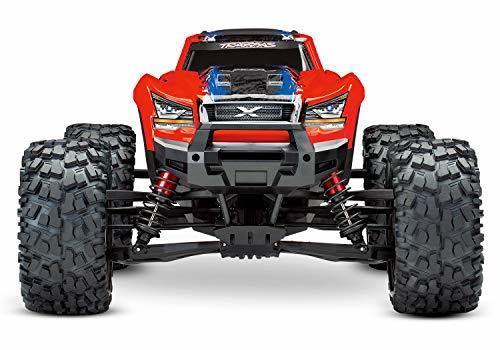 Traxxas 77086-4-REDX X-Maxx Brushless Electric Monster Truck with TQi Traxxas Link Ebled 2.4GHz Radio System & Traxxas Stability Magement (TSM) - Excel RC