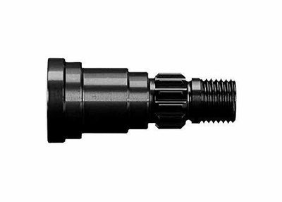 Traxxas 7768A Stub axle aluminum (black-anodized) (1) (for use only with #7750X driveshaft) - Excel RC