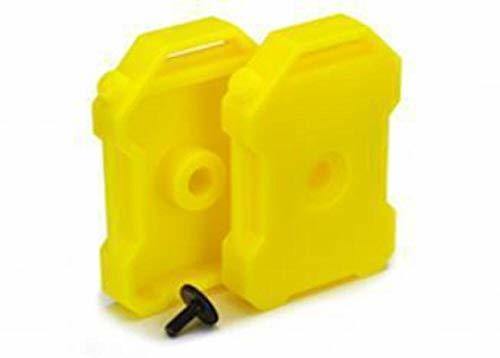 Traxxas 8022A Fuel canisters (yellow) (2) 3x8 FCS (1) - Excel RC