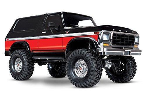 Traxxas 82046-4-RED TRX-4 Scale and Trail Crawler with Ford Bronco Body  4WD Electric Truck with TQi Traxxas Link Ebled 2.4GHz Radio System - Excel RC