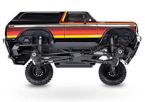 Traxxas 82046-4-SUN TRX-4 Scale and Trail Crawler with Ford Bronco Body  4WD Electric Truck with TQi Traxxas Link Ebled 2.4GHz Radio System - Excel RC
