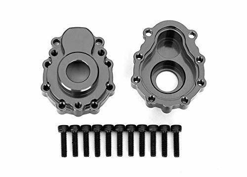Traxxas 8251A Portal housings outer 6061-T6 aluminum (charcoal gray-anodized) (2) 2.5x10 CS (12) - Excel RC