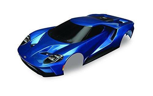 Traxxas 8311A Body Ford GT® blue (painted decals applied) (tail lights exhaust tips & mounting hardware (part #8314) sold separately) - Excel RC
