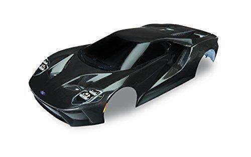 Traxxas 8311X Body Ford GT® black (painted decals applied) (tail lights exhaust tips & mounting hardware (part #8314) sold separately) - Excel RC