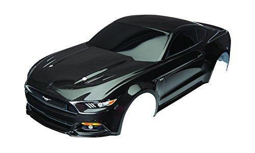 Traxxas 8312X Body Ford Mustang black (painted decals applied) - Excel RC