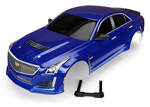 Traxxas 8391A Body Cadillac CTS-V blue (painted decals applied) - Excel RC