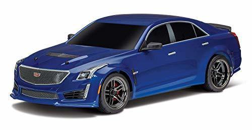 Traxxas 8391A Body Cadillac CTS-V blue (painted decals applied) - Excel RC