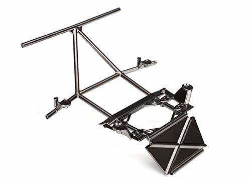 Traxxas 8431X Tube chassis center section front (satin black chrome-plated) - Excel RC