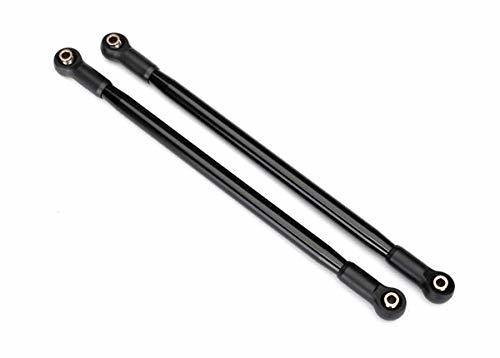 Traxxas 8542T Suspension link rear (upper) (aluminum black-anodized) (10x206mm center to center) (2) (assembled with hollow balls) - Excel RC