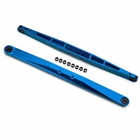 Traxxas 8544X Trailing arm aluminum (blue-anodized) (2) (assembled with hollow balls) - Excel RC