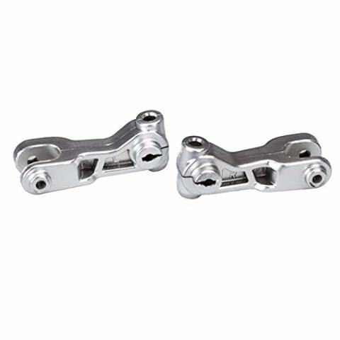 Traxxas 8596X Sway bar arms front (satin-plated) - Excel RC