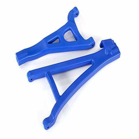 Traxxas 8632X Suspension arms blue front (left) heavy duty (upper (1) lower (1)) - Excel RC