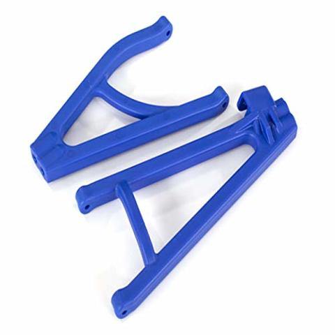 Traxxas 8633X Suspension arms blue rear (right) heavy duty adjustable wheelbase (upper (1) lower (1)) - Excel RC