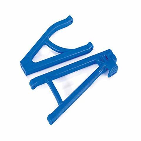 Traxxas 8634X Suspension arms blue rear (left) heavy duty adjustable wheelbase (upper (1) lower (1)) - Excel RC