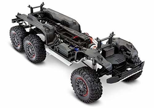 Traxxas 88096-4-BLK TRX-6 Scale and Trail Crawler with Mercedes-Benz G 63 AMG Body  6X6 Electric Trail Truck with TQi Traxxas Link Ebled 2.4GHz Radio System - Excel RC
