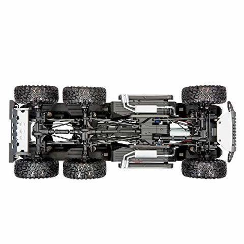Traxxas 88096-4-SLVR TRX-6 Scale and Trail Crawler with Mercedes-Benz G 63 AMG Body  6X6 Electric Trail Truck with TQi Traxxas Link Ebled 2.4GHz Radio System - Excel RC