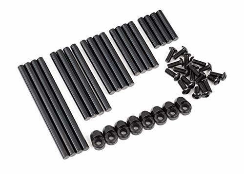 Traxxas 8940X Suspension pin set complete (hardened steel) 4x64mm (4) 4x22mm (4) 4x38mm (4) 4x33mm (4) 4x47mm (4) 3x8mm BCS (14) 3x6mm BCS (4) retainers (8) - Excel RC