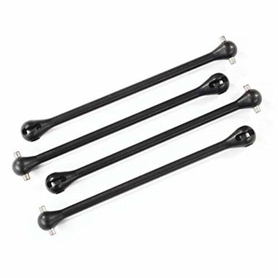 Traxxas 8996A Driveshaft steel constant-velocity (shaft only 109.5mm) (4) (for conversion of #8950X driveshafts to WideMaxx suspension)