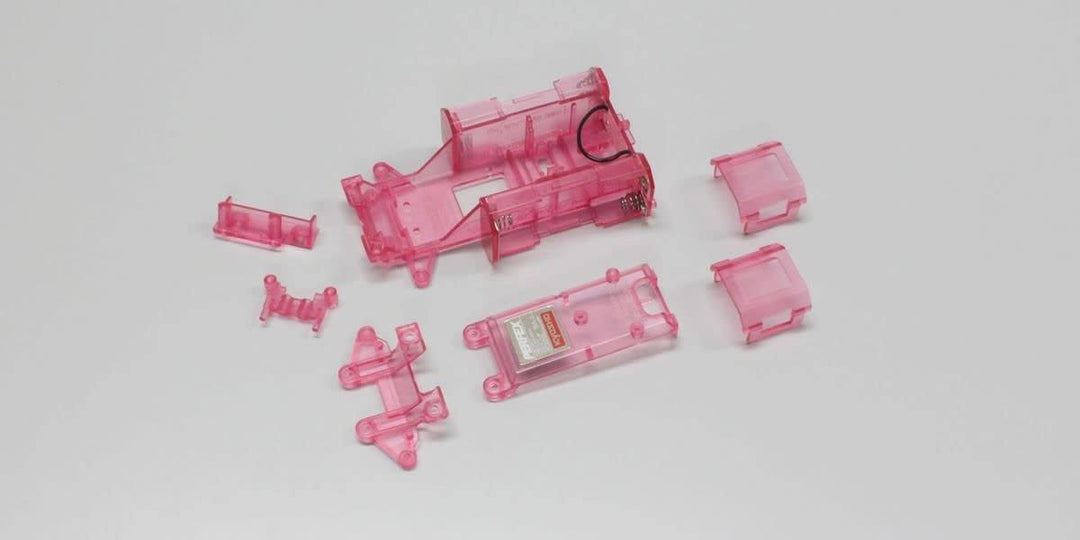Kyosho (MZW11CP) Skelton Chassis Set Clear Purple - Excel RC
