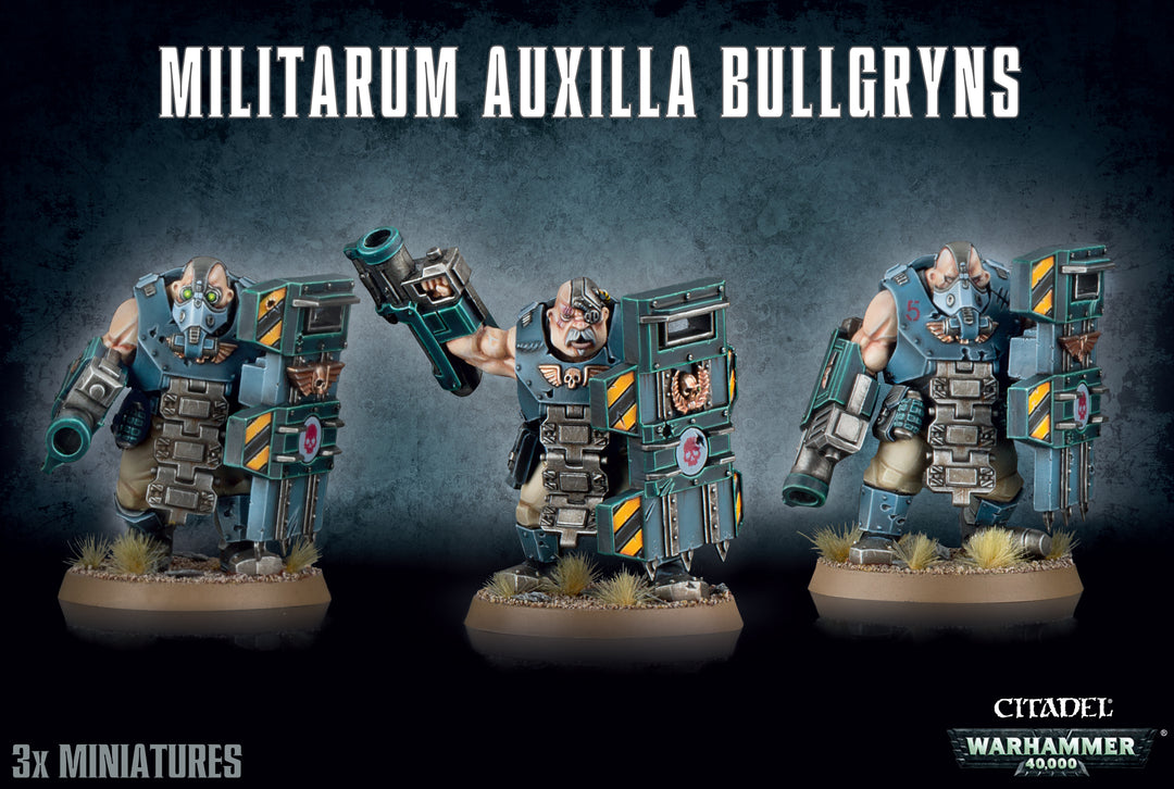 Warhammer 40K: Astra Militarum Auxilla Bullgryns