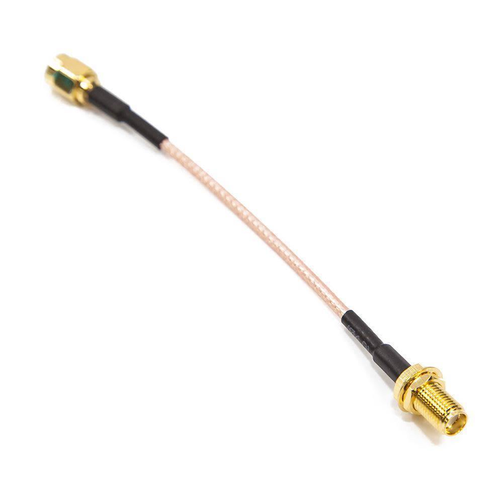 10CM RP-SMA Male to RP-SMA Female Cable - Excel RC
