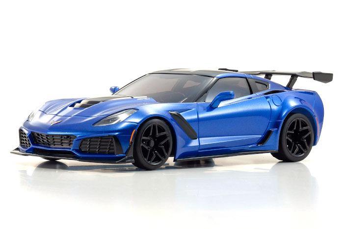 Kyosho MZP240BL Blue ASC MR-03W-MM Chevrolet Corvette ZR1 Autoscale Body Set - Excel RC