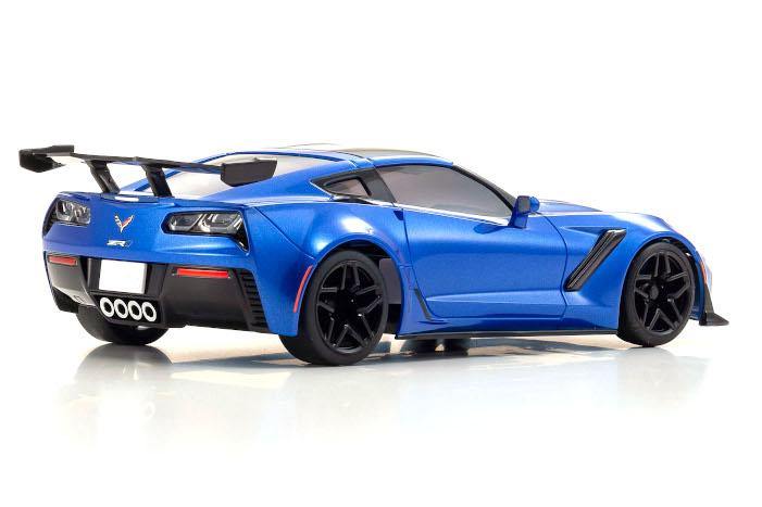 Kyosho MZP240BL Blue ASC MR-03W-MM Chevrolet Corvette ZR1 Autoscale Body Set - Excel RC