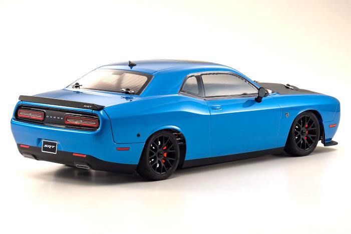 Kyosho 1:10 Scale  4WD FAZER Mk2 FZ02L 2015 Dodge Challenger SRT Hellcat B5 Blue 34415T2 - Excel RC