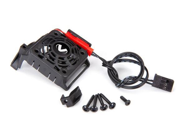 Cooling fan kit (with shroud) (fits #3351R and #3461 motors) (requires #3458 heat sink to mount) - Excel RC