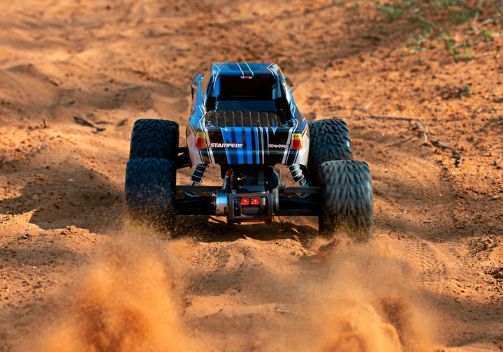 Traxxas Stampede 1/10 Scale Monster Truck 2WD with XL-5 ESC Led Lights Battery and Charger 36054-61