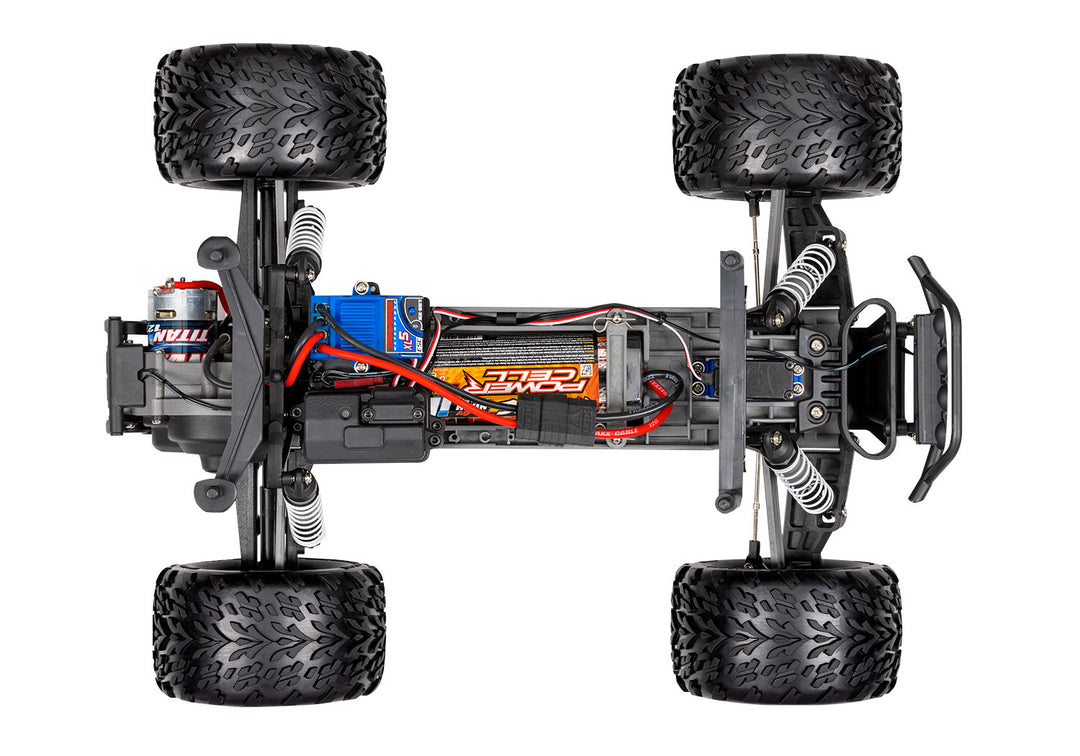 Traxxas Stampede 1/10 Scale Monster Truck 2WD with XL-5 ESC Led Lights Battery and Charger 36054-61