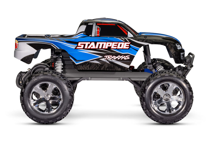 Traxxas Stampede 1/10 Scale Monster Truck 2WD with XL-5 ESC Led Lights Battery and Charger 36054-61