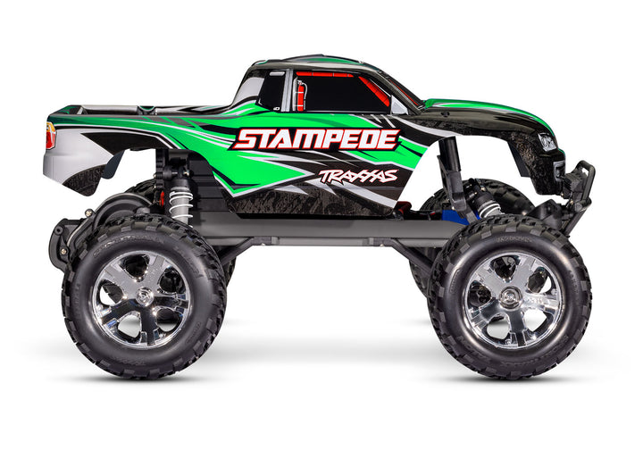 Traxxas Stampede 1/10 Scale Monster Truck 2WD with XL-5 ESC Led Lights Battery and Charger 36054-61