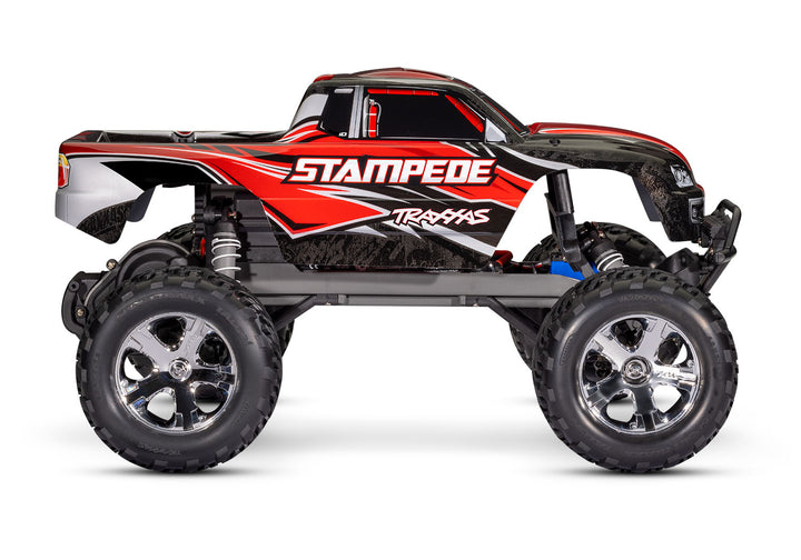 Traxxas Stampede 1/10 Scale Monster Truck 2WD with XL-5 ESC Led Lights Battery and Charger 36054-61