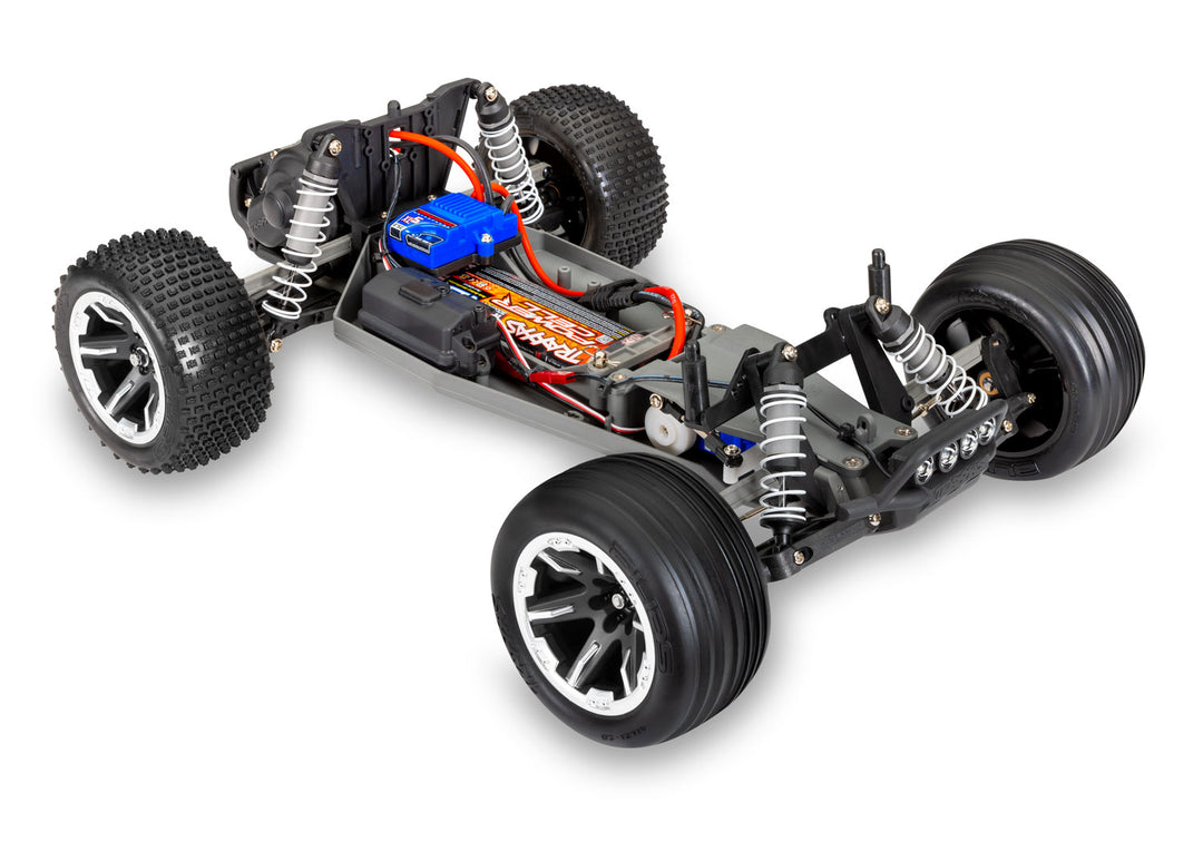 Traxxas Rustler 1/10 Scale Monster Truck 2WD with XL-5 ESC Led Lights Battery and Charger 37054-61