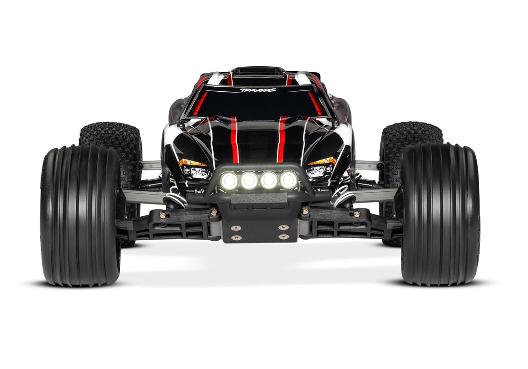 Traxxas Rustler 1/10 Scale Monster Truck 2WD with XL-5 ESC Led Lights Battery and Charger 37054-61