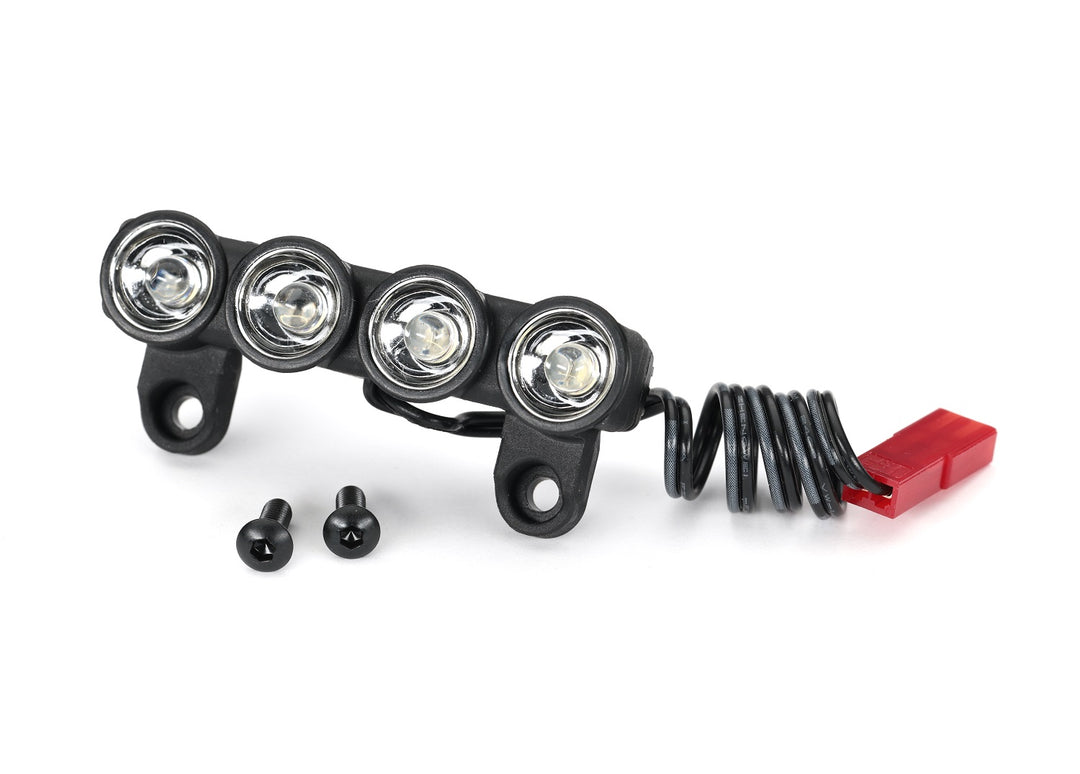 Traxxas LED Light Bar Front Assembled With Hardware for 2WD Rustler and Bandit Requires New Front Bumper 3791