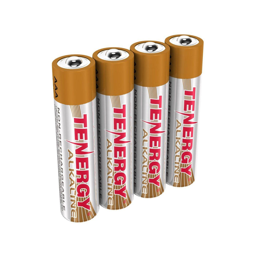 Tenergy 1.5V Alkaline AAA Battery 4 Pack - Excel RC