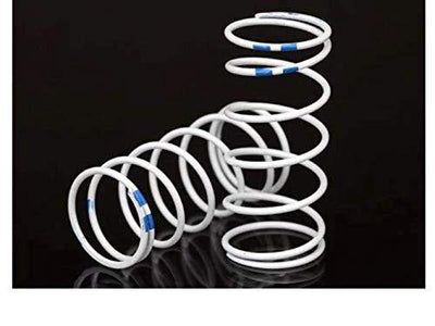 Traxxas 7448 Spring shock white (GTR long) (0.892 rate blue) (1 pair) - Excel RC
