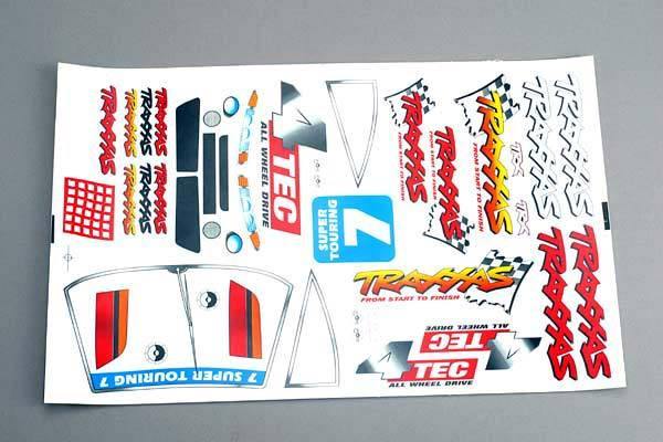 Traxxas 4313 Decal sheet 4-Tec® -Discontinued - Excel RC