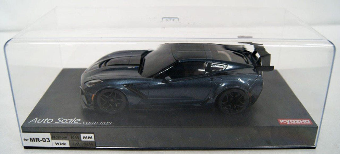 Kyosho Mini-Z ASC Autoscale Body Set MR03 RWD Chevrolet Corvette ZR1 Shadow - Excel RC