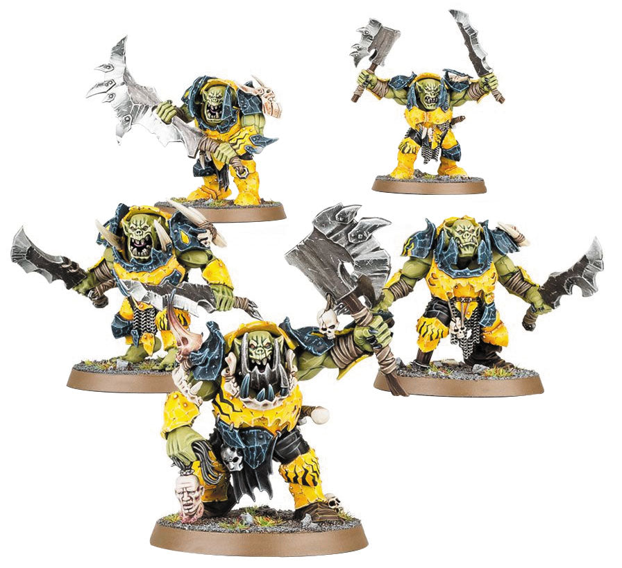 Warhammer: Age of Sigmar Orcs & Goblins Ironjawz Orruk Brutes