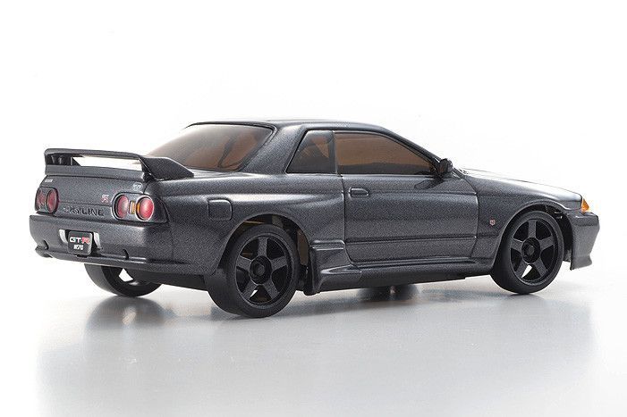 Kyosho Mini-Z ASC AWD NISSAN SKYLINE GT-R (R32) Gun Metallic ASC Autoscale Body Set MZP437GM