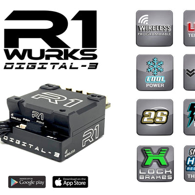 R1 WURKS R1 Digital-3 mod esc 2S 040007  (Rev2)
