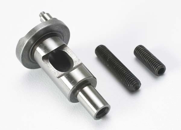 Traxxas 5221 Crankshaft multi-shaft (for engines w starter) (with 5x15mm & 5x25mm inserts for short and standard crank lengths) (TRX® 2.5 2.5R 3.3) - Excel RC
