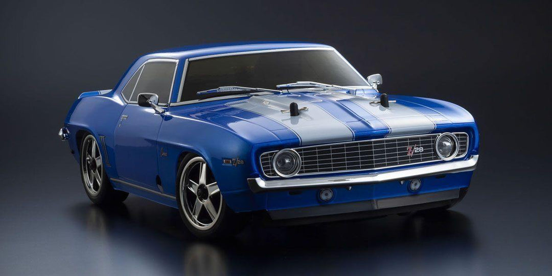 Kyosho .15 Engine Powered Touring Car ReadySet 1969 Chevy Camaro Z/28 Le Mans Blue 33213 - Excel RC