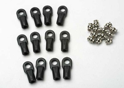 Traxxas 5347 Rod ends Revo® (large) with hollow balls (12) - Excel RC