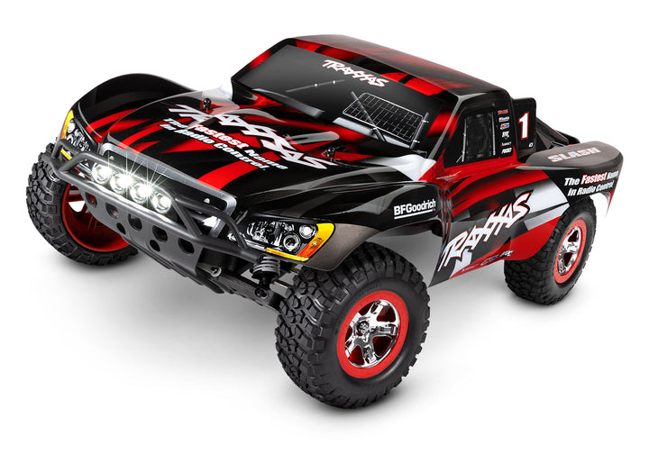 Traxxas Slash 1/10 Scale Short Course Truck 2WD with XL-5 ESC Led Lights Battery and Charger 58034-61